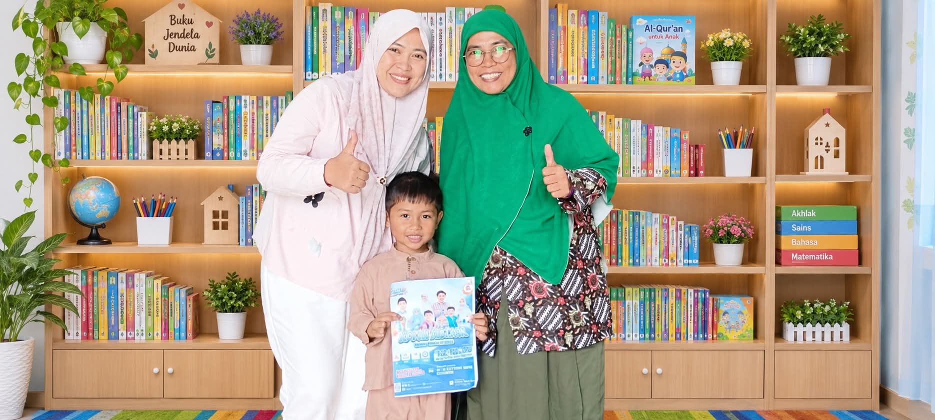 🌸 Terima Kasih, Mama Khalid! 🌸